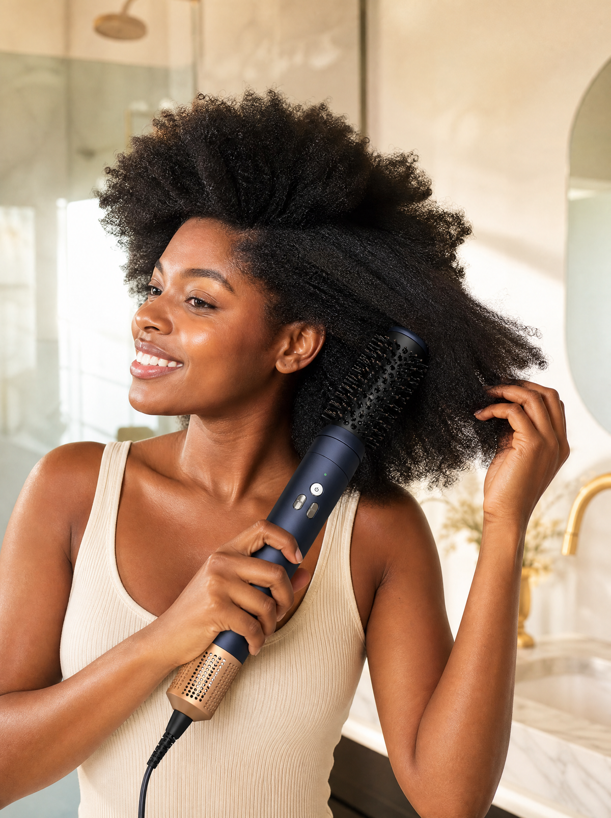 Cheveux afro